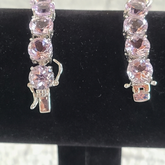 Amethyst Tennis Bracelet - Picture 7 of 16